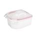 1PC Professional Acetone Resistant Soak Off Bowl Warm Nail Spa Bowl Double Layer Hand Manicure Tool For Salon Or Home Use nail soaking bowl