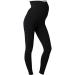 Maternity Zigzag Chevron Print Leggings Over Bump, Multicolored Pregnancy Yoga Wear - L Black - Buy Online on GoSupps.com