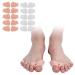 Allesoky Bunion Corrector Toe Alignment Tool - 5 Pairs | Soft Gel Separators for Foot Pain Relief, Toe Straightener Pads & Forefoot Support - Buy Online on GoSupps.com