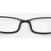 Rongchy Myopia Glasses for Men & Women - Stylish TR90 Short-Sighted Glasses -0.50 to -6.00 Black - Not Reading Glasses - Buy Online on GoSupps.com