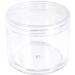 Beauticom 4 oz Clear Acrylic Jars - 6 Pack Thick Wall Leak Proof Containers for Beauty & Cream - Buy Online on GoSupps.com