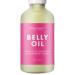 Belly Oil for Pregnancy and Stretch Marks Reduction - All Natural Scar Prevention Therapy - Safe to Use During and Postpartum - Uneven Skin Tone Dermatologist Recommended - 4 Fl Oz by Provence Beauty Renewed