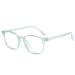 Reading Glasses Large Computer Readers Anti Eye Strain Fashion Blue Light Blocking Flat Light Mirror Eyewear +150 Blue