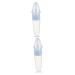 Toyvian 2 STK rice muesli bottle of rice cereal feeder grain feeder Feeder Press Cereal feeding silicone-squeeze feeder rice casserine rice flakes pebble gel baby feeder 1 piece (1 Pack) bluex2st