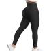 YEOREO Amplify Women's Seamless Scrunch Legging Workout Leggings for Women Butt Lift Tights Gym High Waist Yoga Pant #0 Black Marl Small