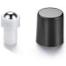 12 Pack 1ml Mini Clear Glass Roll-On Bottles - Refillable Essential Oil & Perfume Containers with Black Caps - Buy Online on GoSupps.com