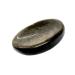 Opalite Crystal Worry Thumb Stone - Natural Healing Calming Meditation Reiki Stress Relief (Gold Sheen Obsidian)