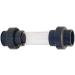 AquaForte Sight Glass with 3/3 Coupling - 50mm Installation Accessories (Grey) | International Shipping Available - Buy Online on GoSupps.com