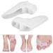 Gel Toe Separator for Overlapping Toes - Hallux Valgus Corrector, Hammer Toe Relief - 2 Pairs Foot Care Straighteners - Buy Online on GoSupps.com