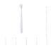 Geardeangloow hairy toothbrush bathroom accessories toothbrushes pregnancy care plastic mouth cleaning tool travel vacation washroom white 10 pieces (white)