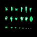 Yzzseven 12 Types 600 Diamonds 2500 Flat Rhinestones Mix 20 Styles for Nail Art DIY - Hole Green - Buy Online on GoSupps.com