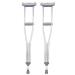 Crutches for Adults Underarm Aluminum Adult Underarm Crutches Lightweight Medical Adult Crutches for Walking Adjustable Crutches for Youth/Adults/Tall Adults Gray Great for Travel or Work independence A 112132 cm
