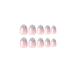 Shop Magrace Short Almond Press On Nails | French Tips Full Cover 24 Pcs Stick-On False Nails for Women & Girls - A-102 - Buy Online on GoSupps.com