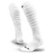 Nxtrnd XTD Scrunch Football Socks, Extra Long Padded Sport Socks for Men & Boys White Large
