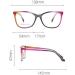 PARWANA Blue Light Blocking Reading Glasses - Trendy Anti-Glare Computer Eyewear for Women +350 C3 - Shop Internationally - Buy Online on GoSupps.com