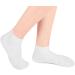 1Pair Moisturizing Socks Overnight Spa Cotton Socks Treatment Intensive Repair Dry Cracked Feet White XL - Buy Online on GoSupps.com