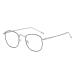 HomeSoGood Light Block Discoloration Optical Glasses for Women Men Oversized Ultra Light Frame Eye Protection Eyeglasses Office Computer Goggles(Black silver)