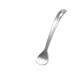 Mini Eye Cream Stick Cosmetic Spoon Cream Spoon Metal Eye Cream Spoon Beauty Care 5cm Cream Spoon (Size : Silver)