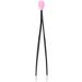 Nail Tweezers Double Sided Nail Art Sticker Silicone Press Rhinestone Picker Nippers Black - Buy Online on GoSupps.com
