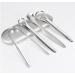 Tongue Scraper Set of 4 Metal Tongue Scrapers with Iron Case for Oral Hygiene Tongue Cleaner Made of Stainless Steel (Silver 4 Pieces)