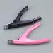 MARLAS Professional-Grade Acrylic False Nail Trimmer - Precision Stainless Steel Cutter (Pink) - Buy Online on GoSupps.com