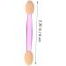 VINTORKY 50pcs Double Ended Eyeshadow Brush Fan Makeup Brush Makeup Eyeshadow Eye Primer Brush Pink Plastic - Buy Online on GoSupps.com