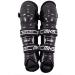 MyLEC MK5 Street/Dek Shin Pad - Lightweight & Durable Ice Hockey Shin Guards with 360 Velcro Straps Hard Front Shells & Breathable Material - Foam Rubber 15 Black - Buy Online on GoSupps.com