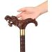 Canes Solid Wood Chicken Wings Sizes Cane Walking Stick Head The Dragon Supplies Old Gifts Walker Crutch Solid Wood Cane Old Man Wooden Elderly Crested Head Faucet Crutch powerfully - Buy Online on GoSupps.com