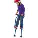 Geospace Original Walkaroo 'Wee' Balance Stilts for Kids (Ages 4+), Adjustable Height, Active Play - Red or Blue - Buy Online on GoSupps.com