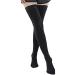 DERCLIVE 23-32 mmHg Compression Stockings - Thigh High Support Prevent Varicose Veins Closed Toe Design - International Shipping Available - Buy Online on GoSupps.com