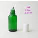 3PCS 30ml Empty Refillable Green Glass Essential Oil Roll On Bottles Cosmetic Sample Packing Jars Pots with Metal Roller Ball And White Cap For Essential Oil Perfume - Buy Online on GoSupps.com