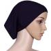 Bluelans Women's Black Islamic Tube Hijab Bonnet Cap Under Scarf - Stylish and Easy-to-Wear Underscarf - Buy Online on GoSupps.com