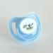Greatangle-UK Baby Silicone Pacifier - Butterfly Shape with Hygienic Cap & Animal Pattern - Blue | Safe & Stylish Infant Feeding Essentials - Buy Online on GoSupps.com