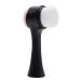 Manual Face Brush Silicone Face Scrubber 2 in 1 Face Cleansing Brush for Cleaning Exfoliating Face Brush Face Scrubber Facial Cleansing Brush Silicone Wash Brush
