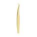 Grafted Eyelash Tweezers High-Precision Flowering Tweezers Multi-Functional False Eyelashes Tweezers Tool Special Tweezers for Eyelashes 4 Styles (Golden Feather Clip)