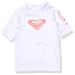 Roxy Girls' Whole Hearted Long Sleeve & Short Sleeve Rashgaurd, Little 2 Bright White 2020