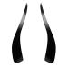 Dacvgog Car Front Bumper Splitter Spoiler for W117 C117 CLA CLA45 CLA200 CLA220 CLA250 CLA260 2013-2015