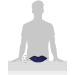 Block Out Lightweight Navy Sleep Eye Shade with Earplugs - 0.15 Pound - Buy Online on GoSupps.com