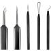 Pete & Pedro Acne & Blackhead Remover Tool Set - 5 Piece Pimple Popper Kit + Mirror | For Men & Women | Removes Whiteheads, Zits, Blackheads, Comedones | Seen on Shark Tank - Buy Online on GoSupps.com