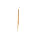 FRCOLOR 1pcs Eyeliner Bamboo Brush Straight Bent Angled Brush Make up Lip Brush