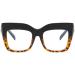 Oversized Tortoiseshell Blue Light Blocking Readers | Anti Eye Strain Presbyopic Glasses +100 - Buy Online on GoSupps.com