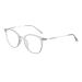 Stylish Round Reading Glasses Anti Blue Light Computer Readers Anti Eye Strain Flat Light Mirror Eyeglasses +1.00 C3