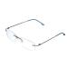 Rongchy Super Light Titanium Nearsighted Short -sighted myopia Work glasses -0.50-6.00 To strengthen men women fashion borderlos nearersted glasses -3.5 blue