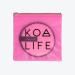 Koa Life Facial Puff | Reusable Microfiber Exfoliator Scrubber for Sensitive Skin | Washable Pink Face Sponge to Purify & Remove Makeup - Buy Online on GoSupps.com