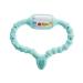 Curaprox Turquoise Baby Bite Ring with Rattle & Learning Toothbrush - BPA-Free Teething Toy 1 Piece for Baby's Dental Care - Buy Online on GoSupps.com