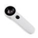 LED Lighted Slide out Illuminated Portable 40X Jewelers Loupe Magnifier - with LED Magnifying Eye Loop Stand
