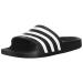adidas Unisex-Adult Adilette Aqua Slides Sandal 8 Core Black/White/Core Black