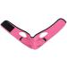 Facial Slimming Mask V Face Shaper Double Chin Cheek Band Strap Mask - Rose Red - Buy Online on GoSupps.com