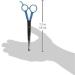 Top Performance 7.5 Stainless Steel Ball Nose Pet Shear - Curved - Buy Online on GoSupps.com