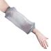 Blocka-wear Waterproof PICC Line Covers Upper Arm For Men & Women - Forearm & Elbow Cast Cover for Shower - Stretchy Neoprene Seal & Strong PVC Body - S-M 30cmx22cm Grey Size S-M